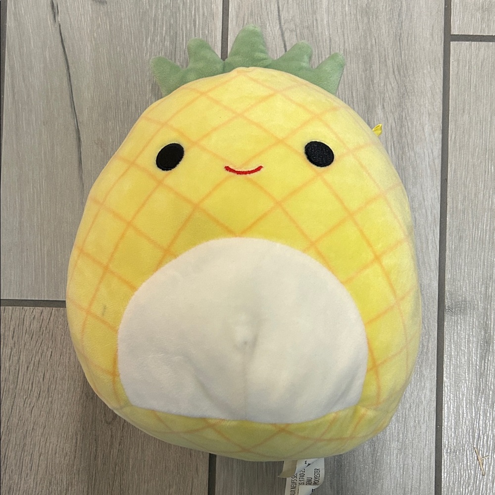 Squishmallows Yellow Pineapple Stuffed Animal